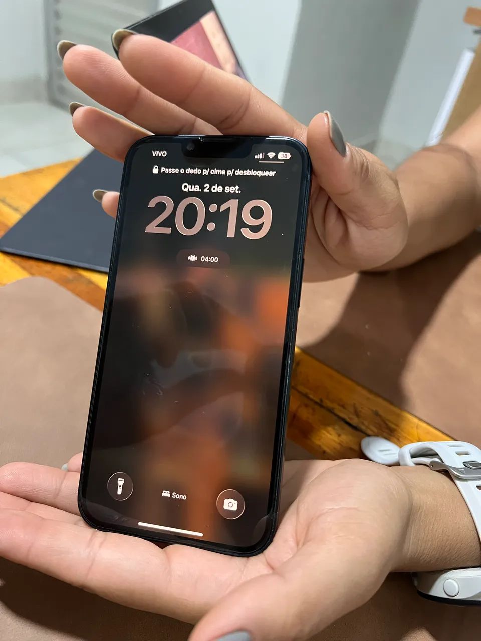 iPhone 14 (nunca mexido) com 78% de saúde da bateria - Foto 5