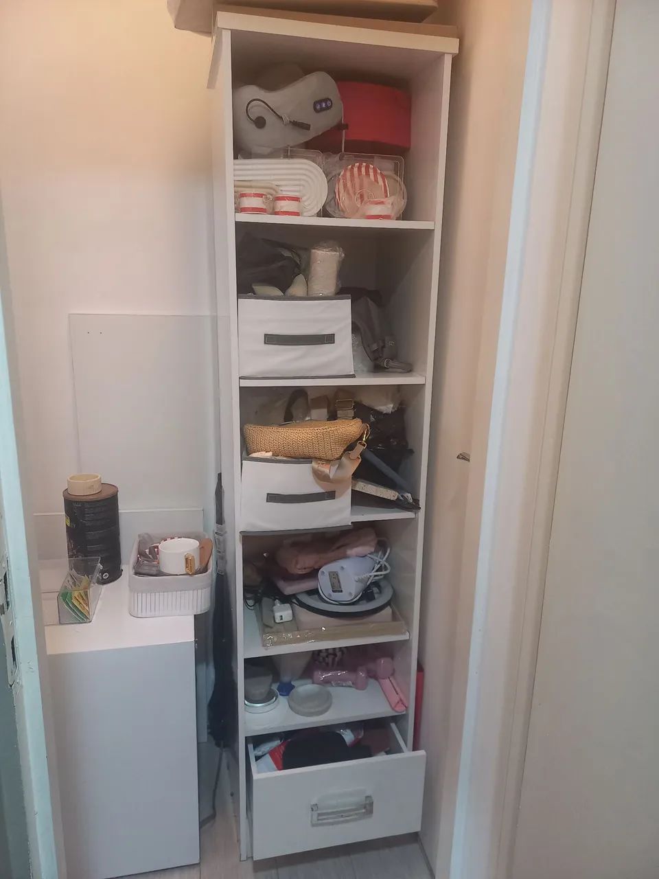 ESTANTE ARMÁRIO COM  GAVETA - Foto 2