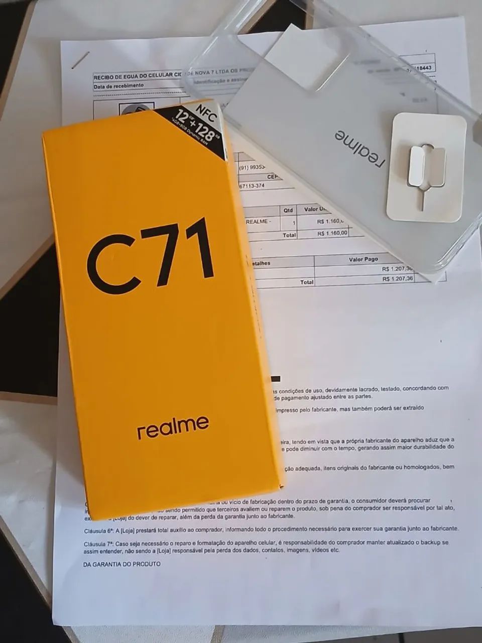 REALME C71 128gb  novo com NFC - Foto 4