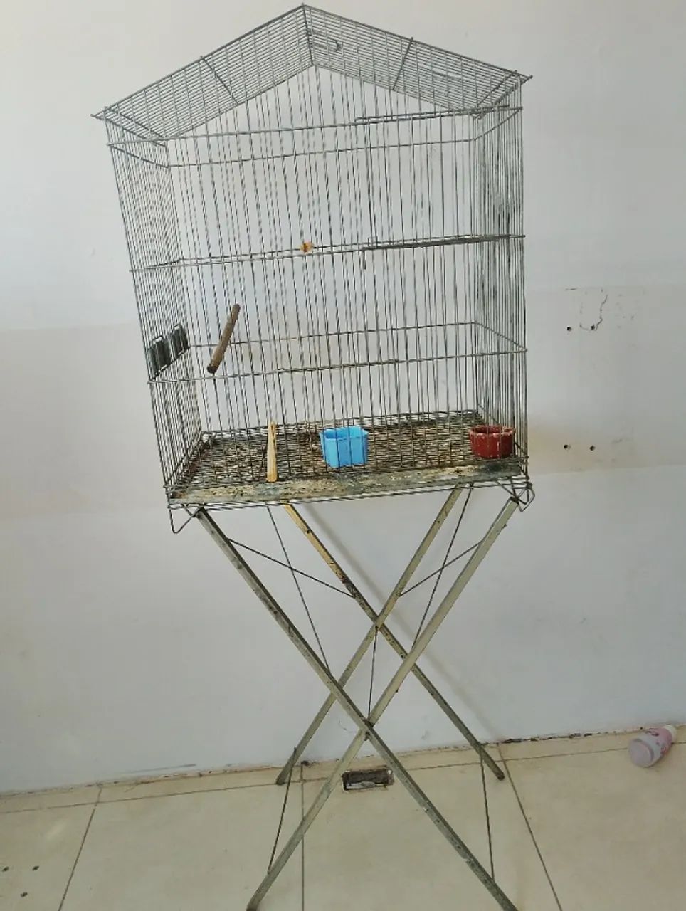 Gaiola grande com suporte  - Foto 3
