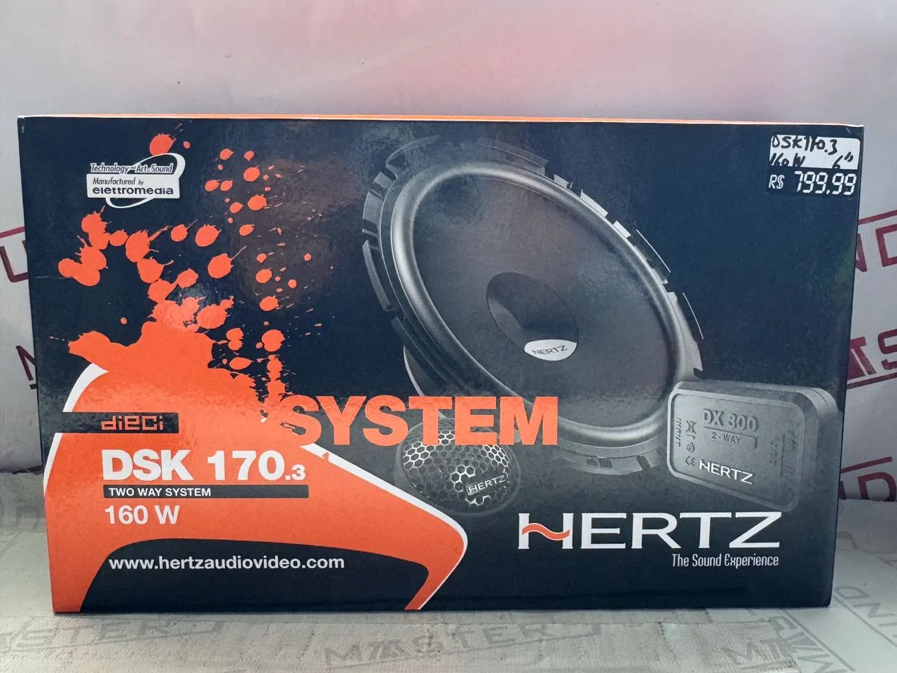 ジャパンテクノロジー ウラクサス Kit 2 vias Hertz 6.7? dsk 170.3 original italiano novo na