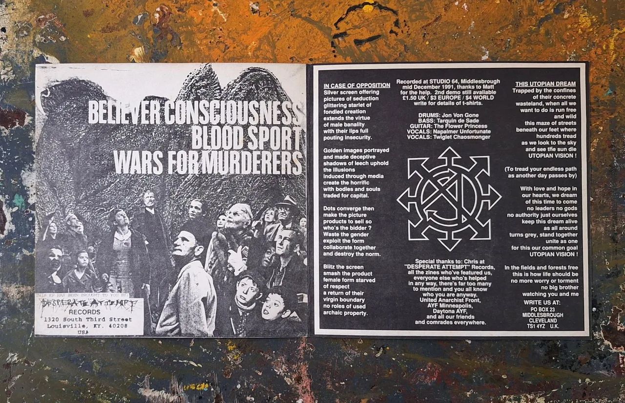 Hiatus e Embittered - Ep Split Hardcore Crust, Ratos de Porão  - Foto 4