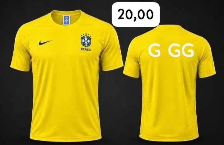 Blusas unissex do Brasil  - Foto 2