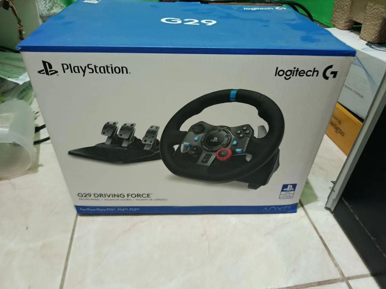 Volante G29 com shifter
