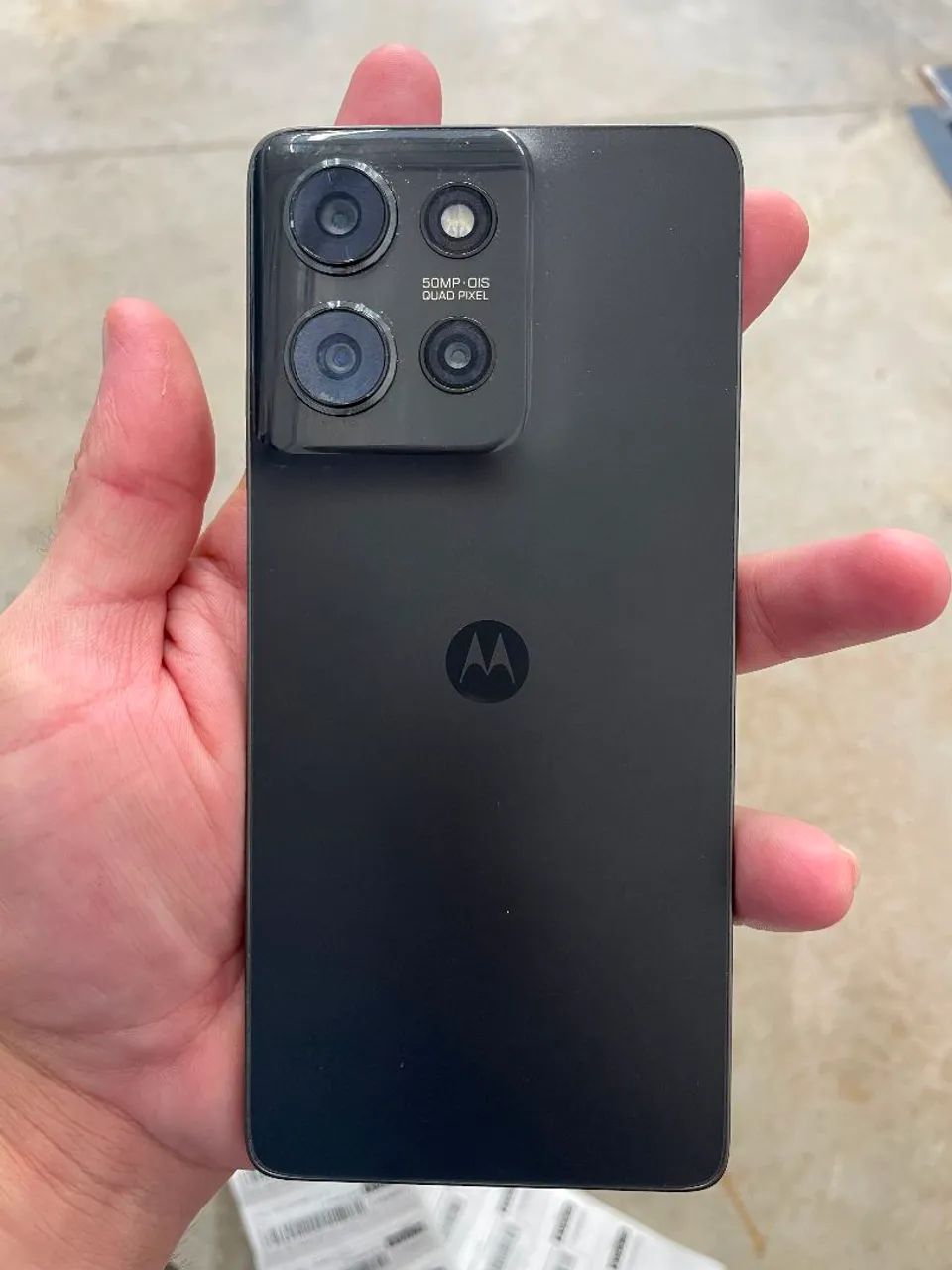 Celular moto g75 usado com nota 
