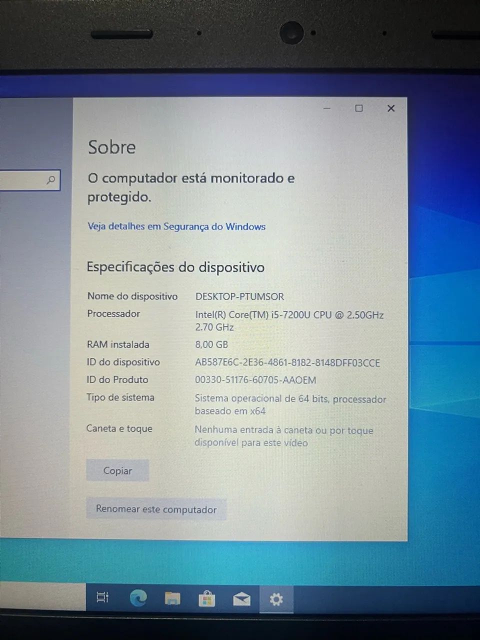 Lenovo ThinkPad E14 | i5-7200U | 8GB RAM | SSD 500GB | Leitor Digital - Foto 3
