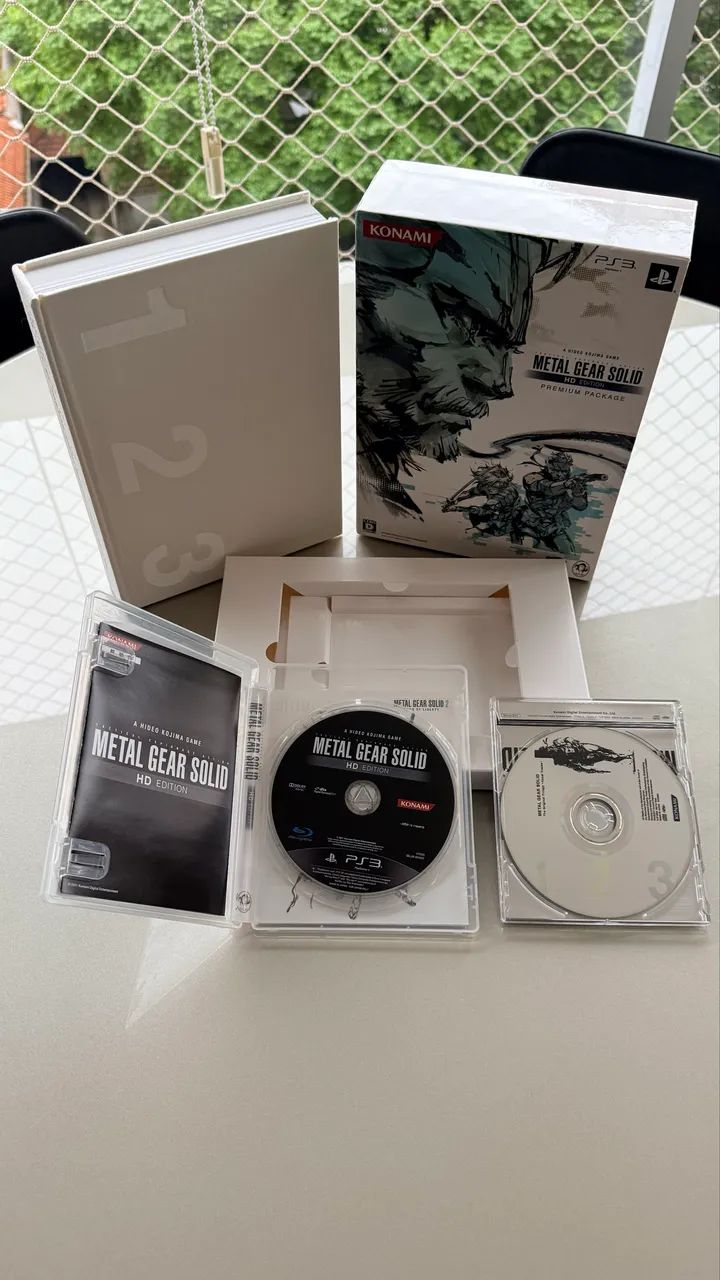 Metal Gear Solid HD Premium Package PS3 Japonês NTSC-J Raro