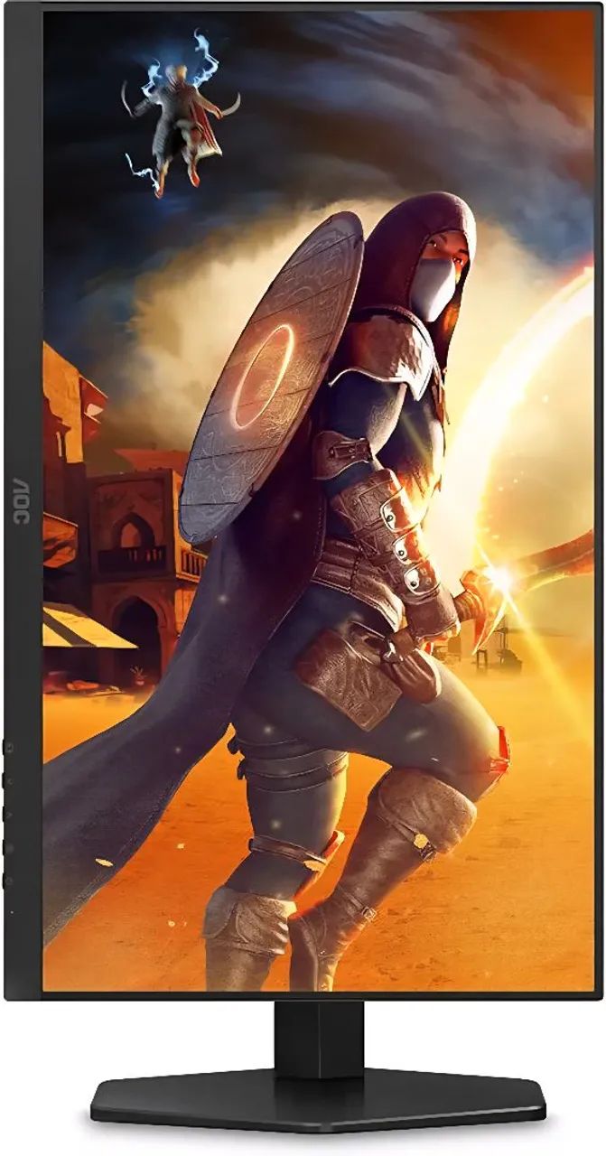 Monitor Gamer AOC 24", Full HD, 180Hz, 0.5ms, IPS, DisplayPort e HDMI, Altura Ajustável