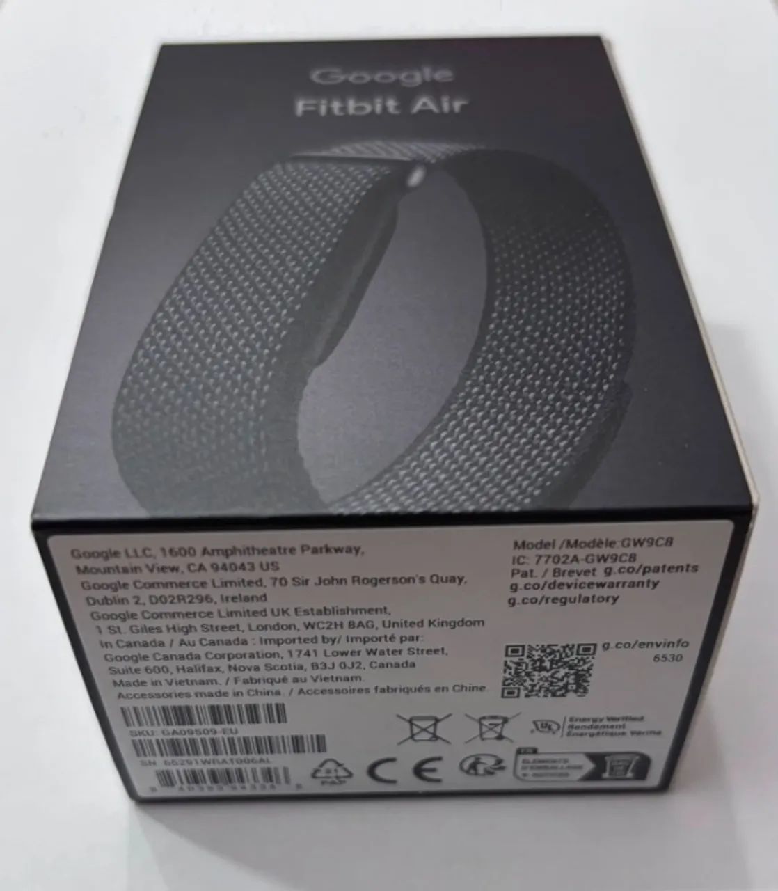 Google Fitbit Air - Obsidian - NOVO - Foto 3