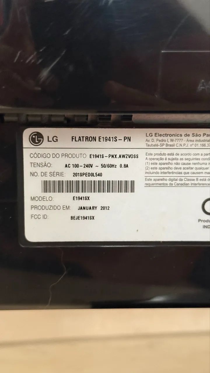 Monitor 19 pol - FLATRON E1941S - PN - Foto 2