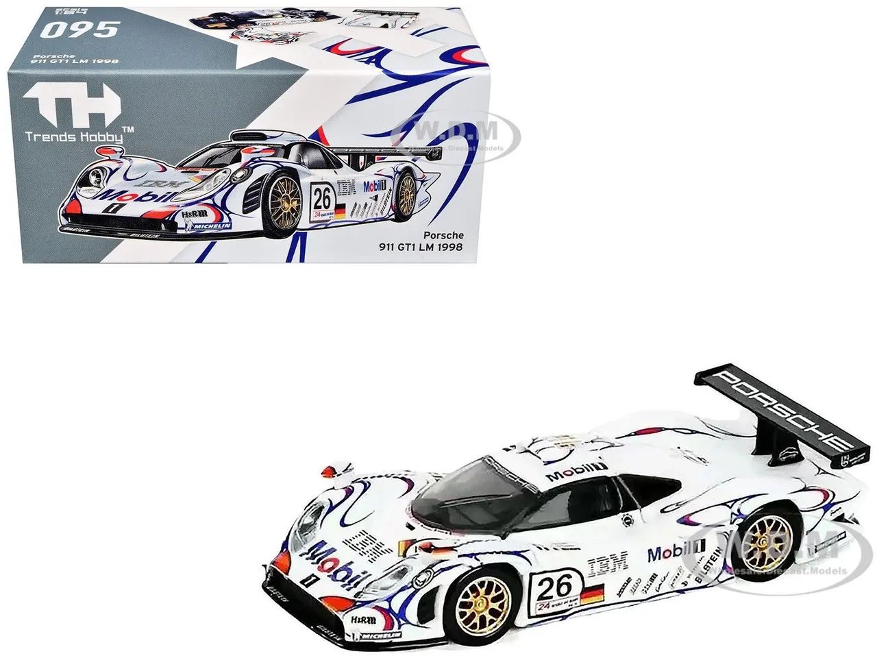 Trends Hobby - Porsche 911 GTI LM 1998 - Hobbies e coleções