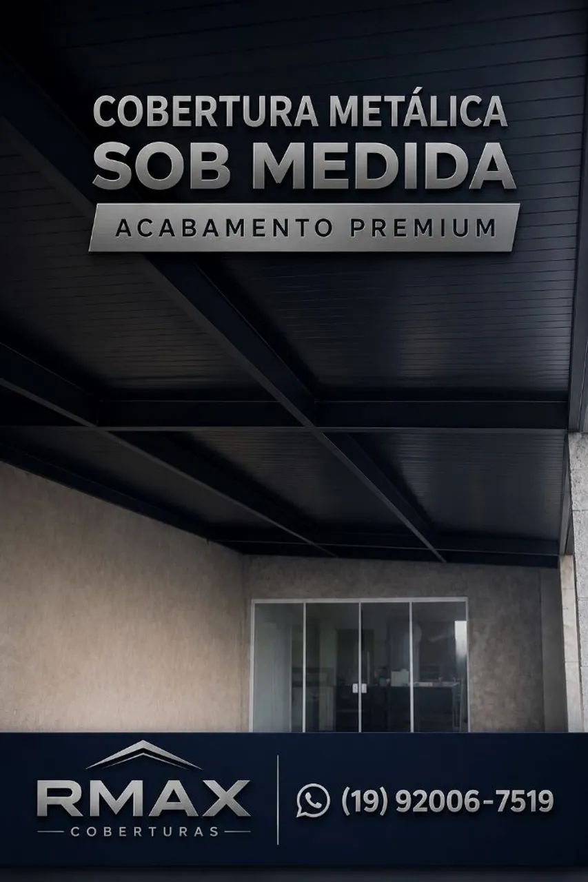 COBERTURAS METÁLICAS COM TELHA TIPO FORRO PRETA R$3990m²  - Foto 2