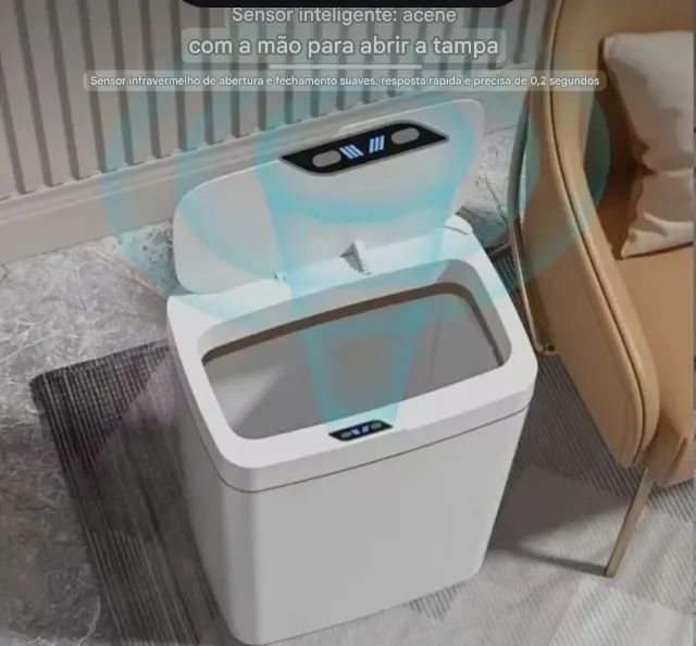 Lixeira automática 15L - Foto 4