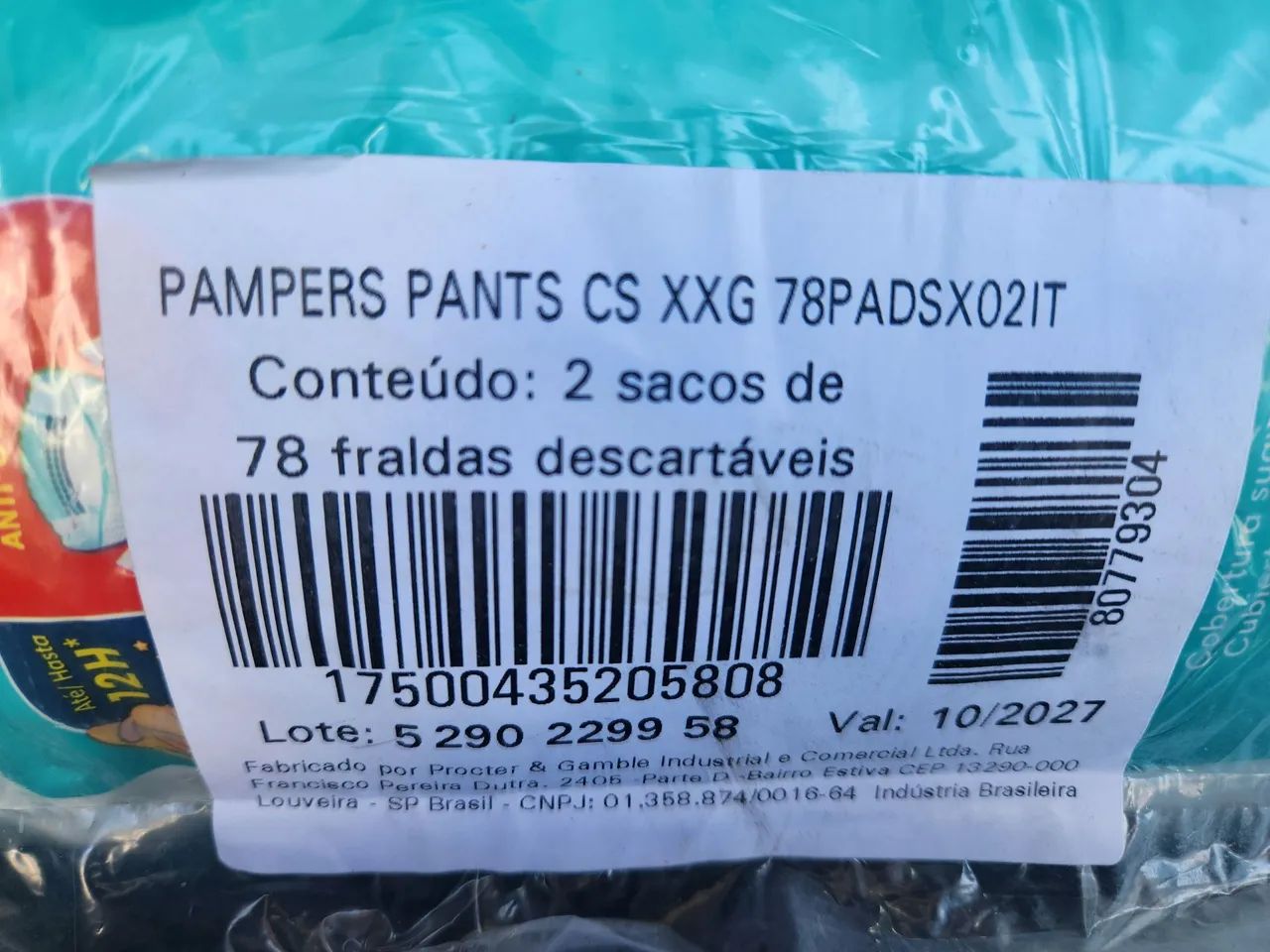 Fralda Pampers Pants - Foto 2