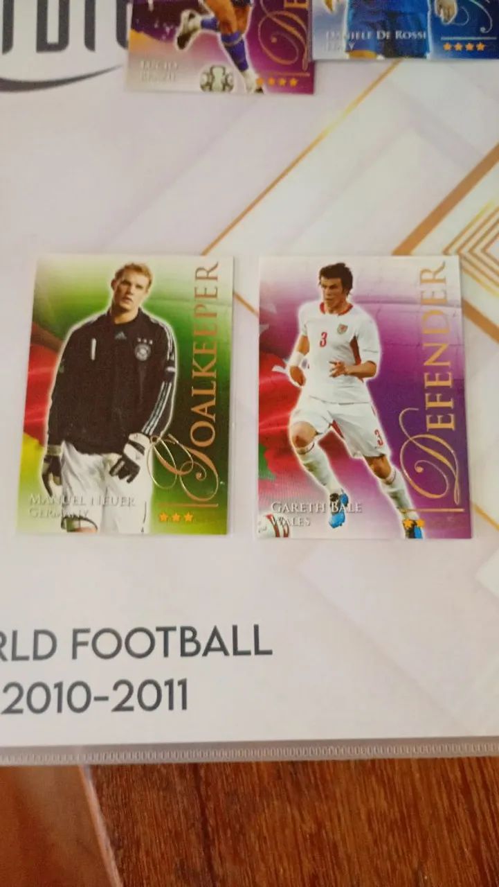 Coleção de cards Futera 2010/2011