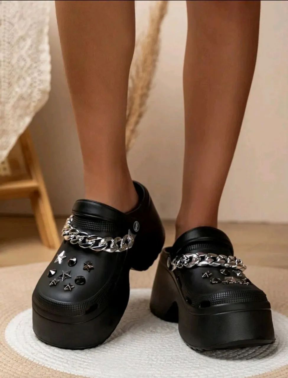 Crocs plataforma da Shein - Foto 2