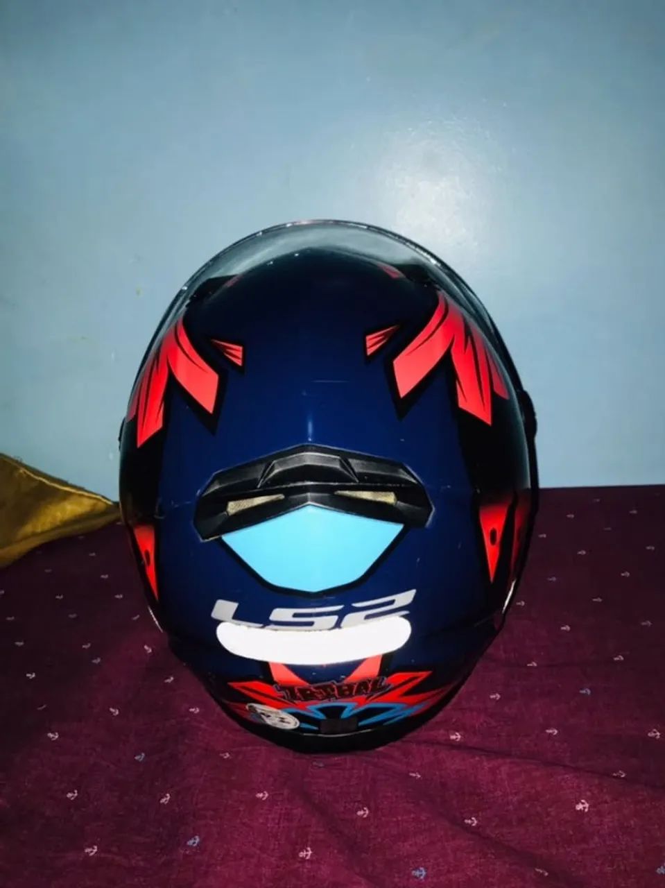 Ls2 Tribal Azul Conservado - Foto 4