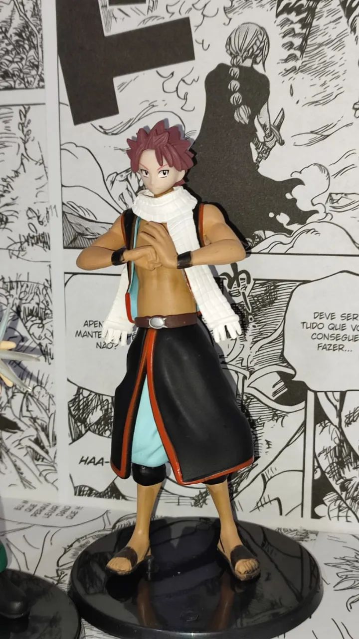 COMBO | Action Figures Natsu Dragneel e Gray Fullbuster Fairy Tail - Foto 4