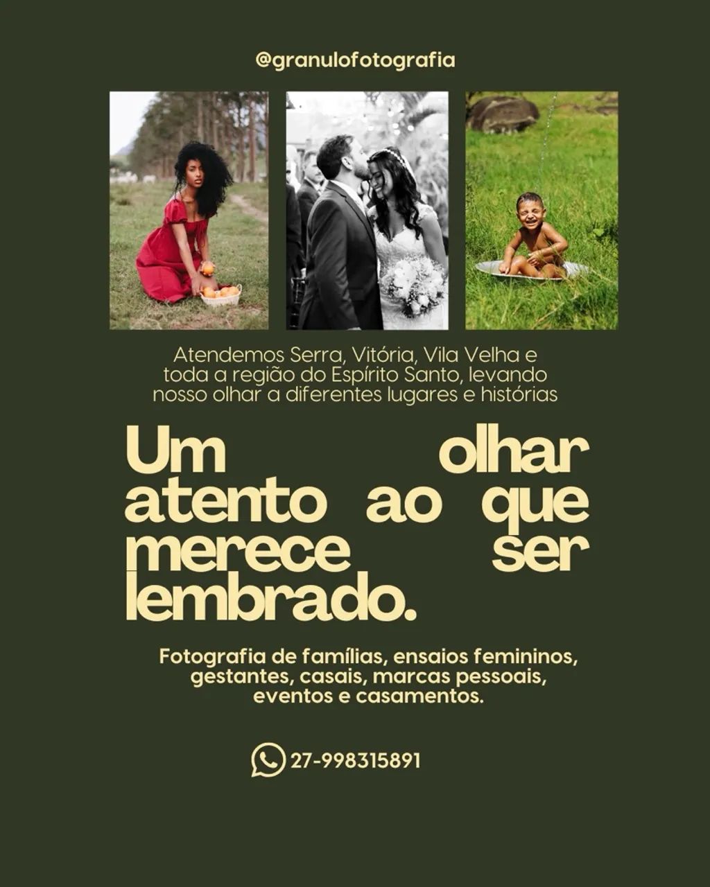 FOTOGRAFIA DE EVENTOS & ENSAIOS 