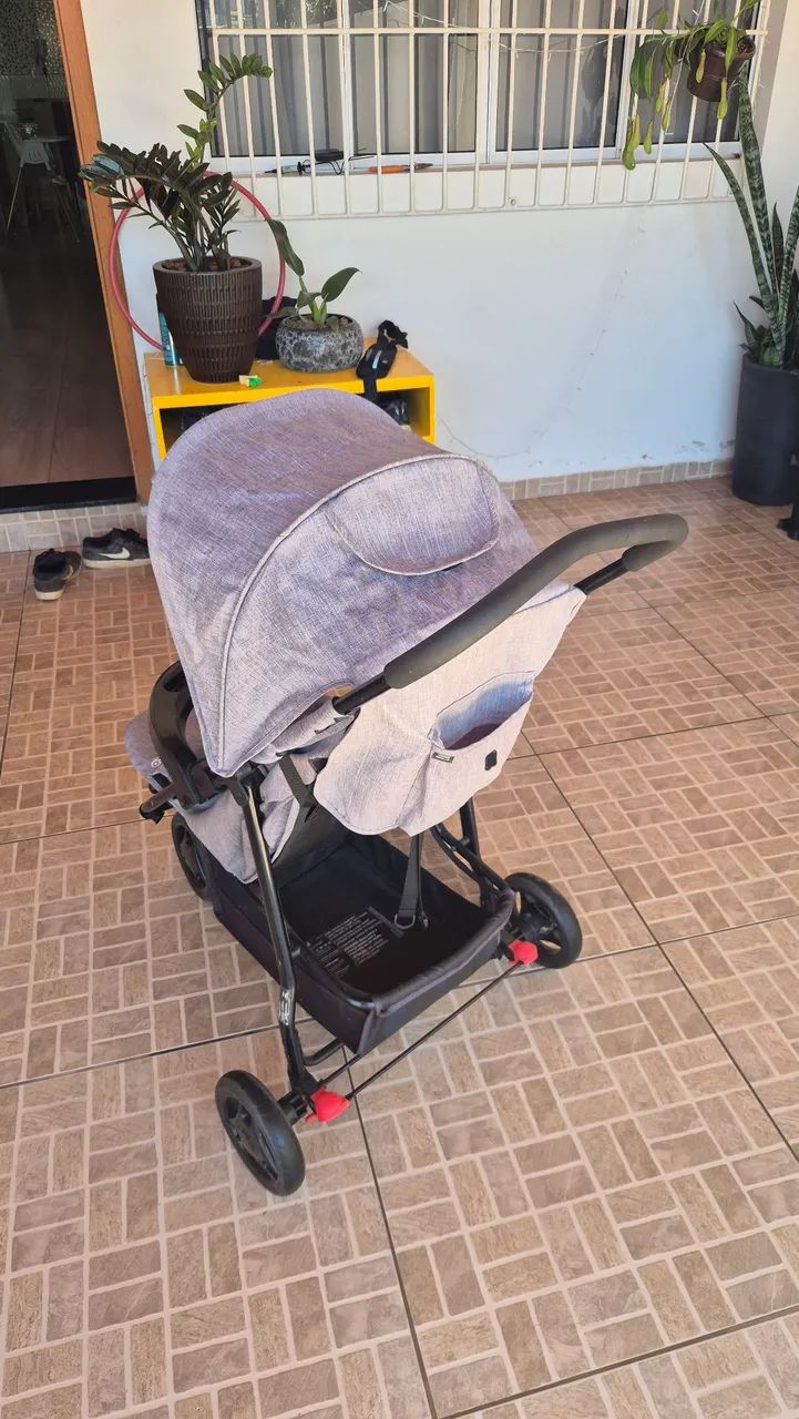 Carrinho de bebê Cosco 3 rodas - Foto 3