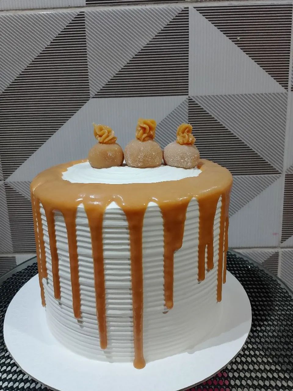 Bolo em Chantininho em calda