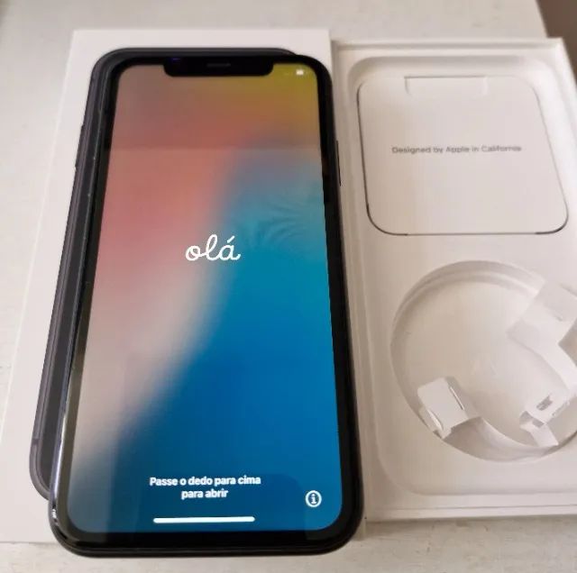 iPhone 11 64GB preto em ótimo estado - Foto 2