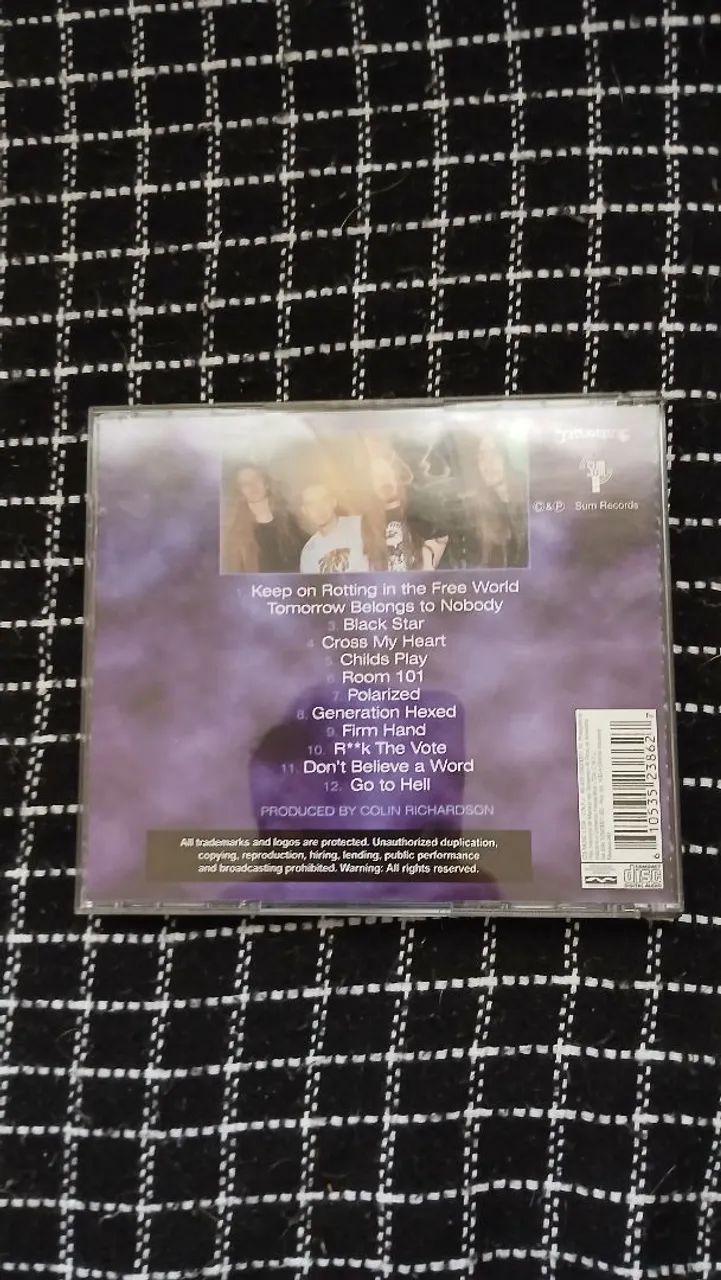 Carcass CD Original Swansong Importado - Foto 4