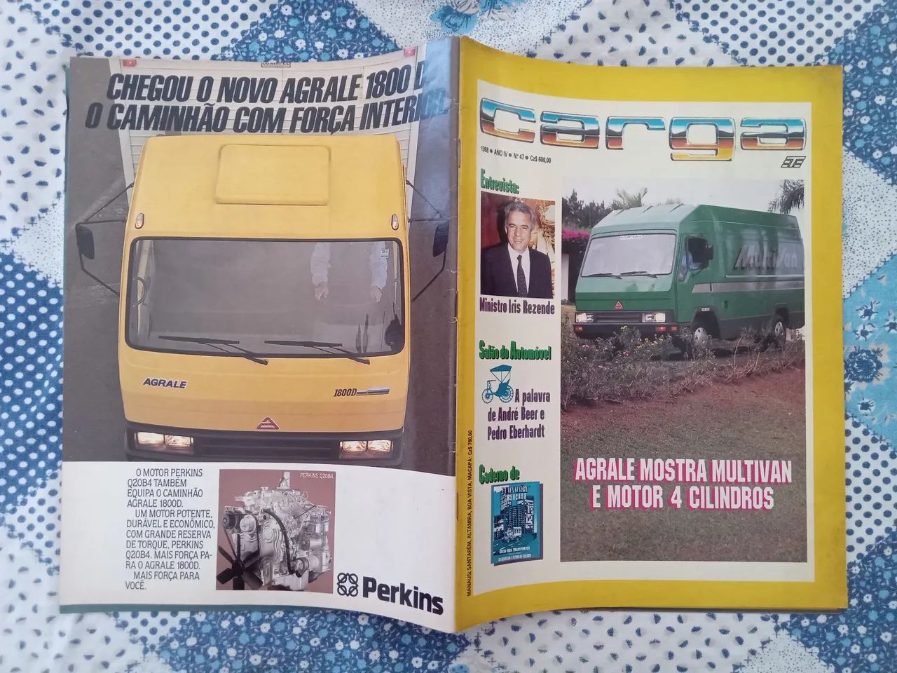 Revista Carga N? 47 com poster