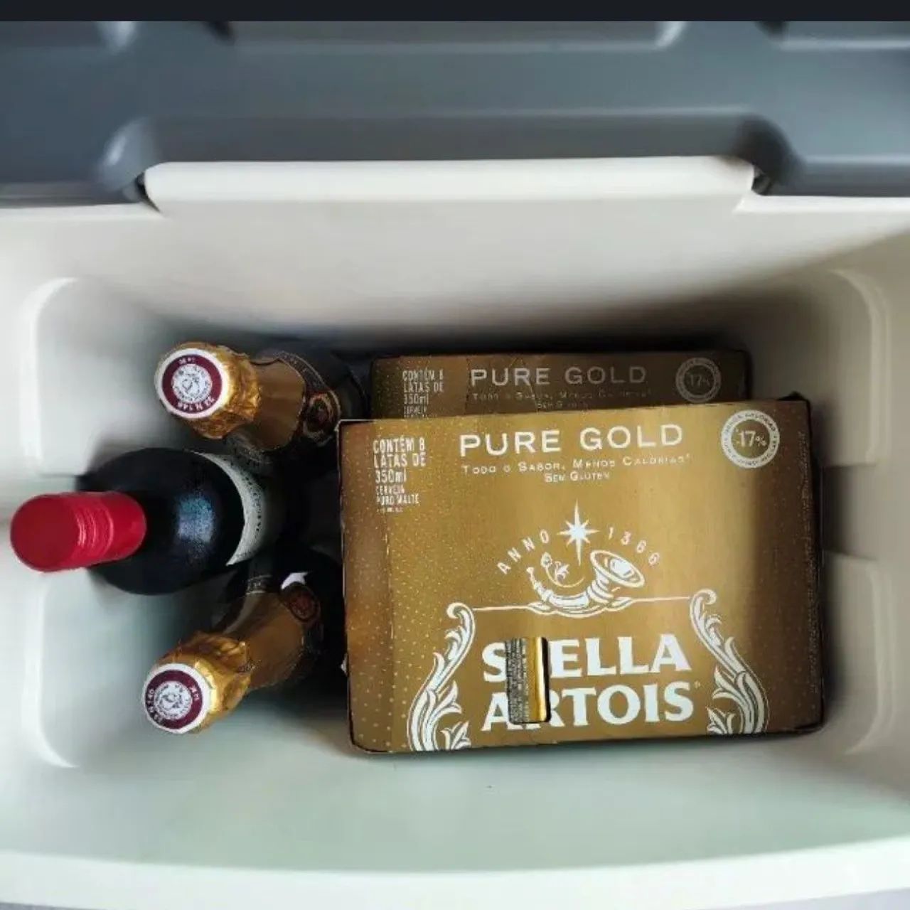 iGloo Cooler Caixa Térmica importada cabem 41 latas - Foto 4