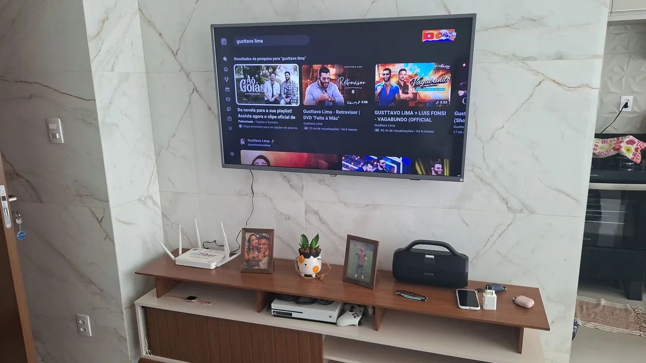 TV 50 POLEGADAS SMART 4K FAÇO ENTREGA DEIXO INSTALADA GARANTIA 3 MESES PARCELO NO CARTÃO  - Foto 3