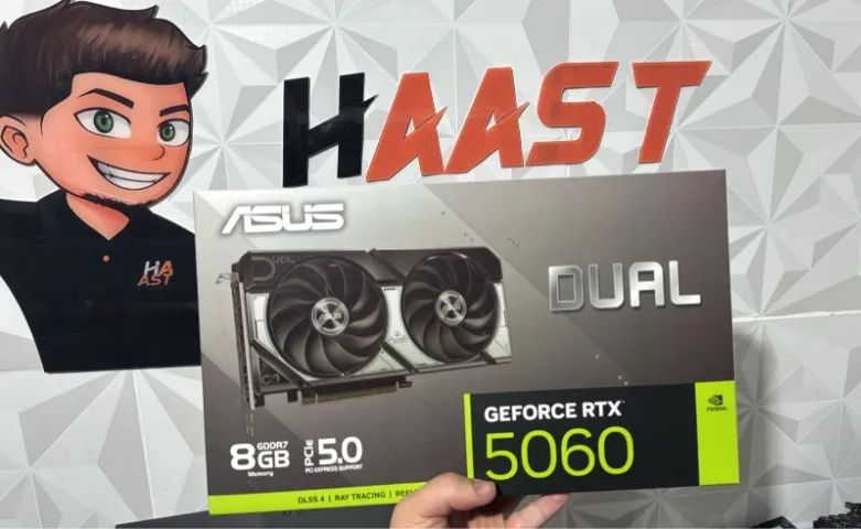 Placa de Vídeo RTX 5060 Asus 8GB 