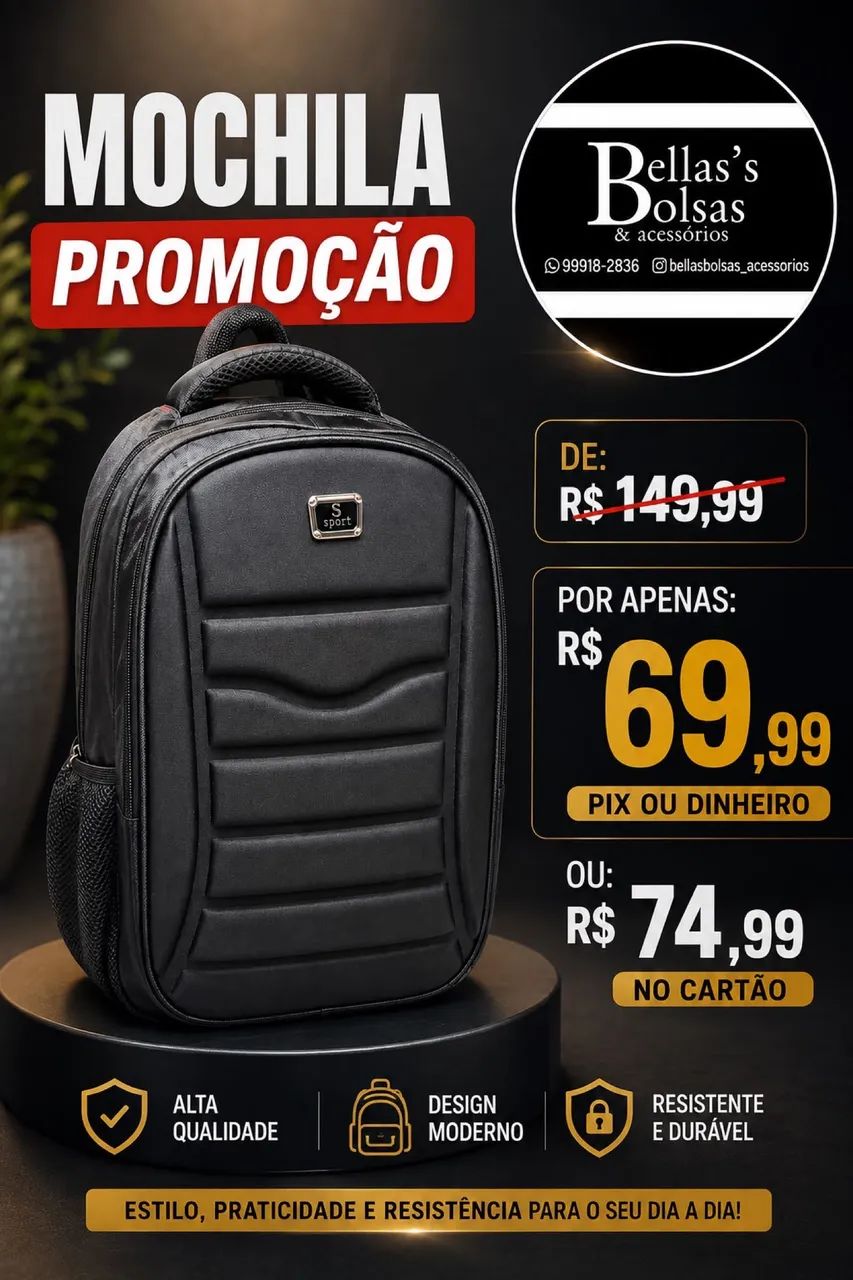MOCHILA EM JOÃO PESSOA