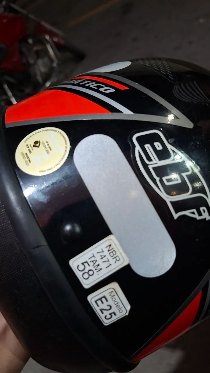 Capacete ebf seminovo tam 58 - Foto 4