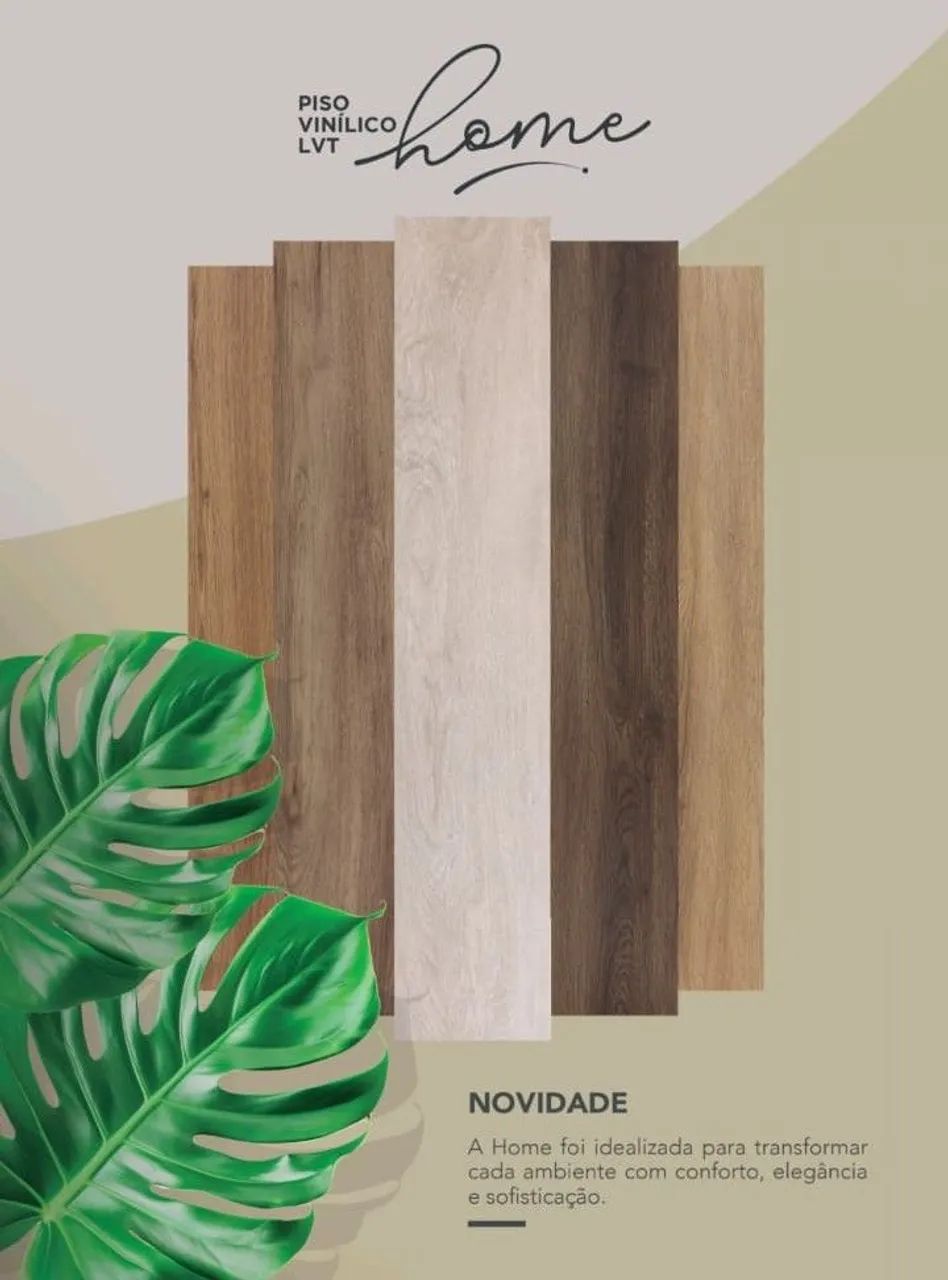 Piso vinílico lvt réguas 2mm Finottato Home residencial capa de uso 0, 20mm  - Foto 3