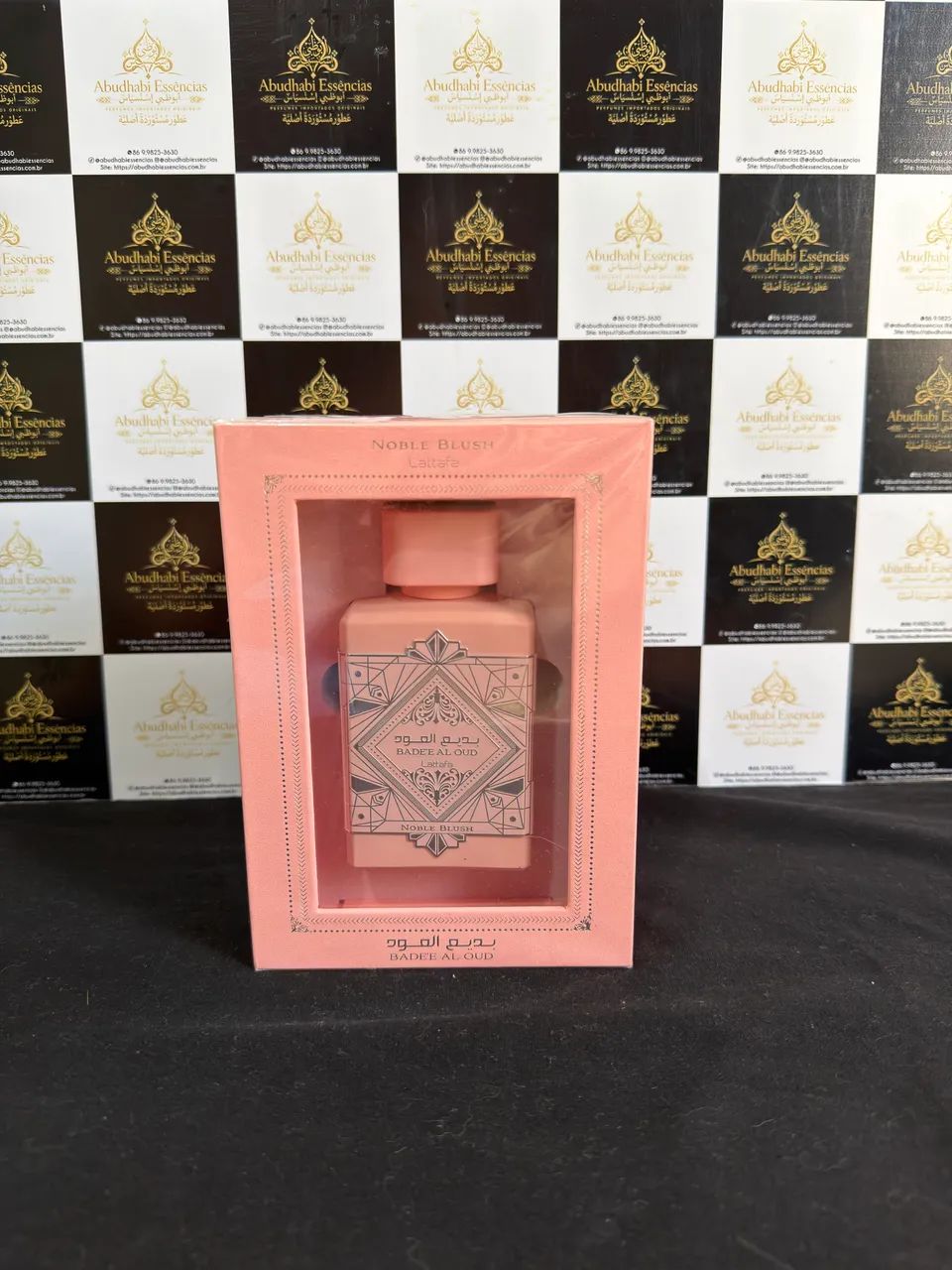 Perfume Árabe NOBLE BLUSH Lattafa Bade?e Al Oud Original - Foto 2