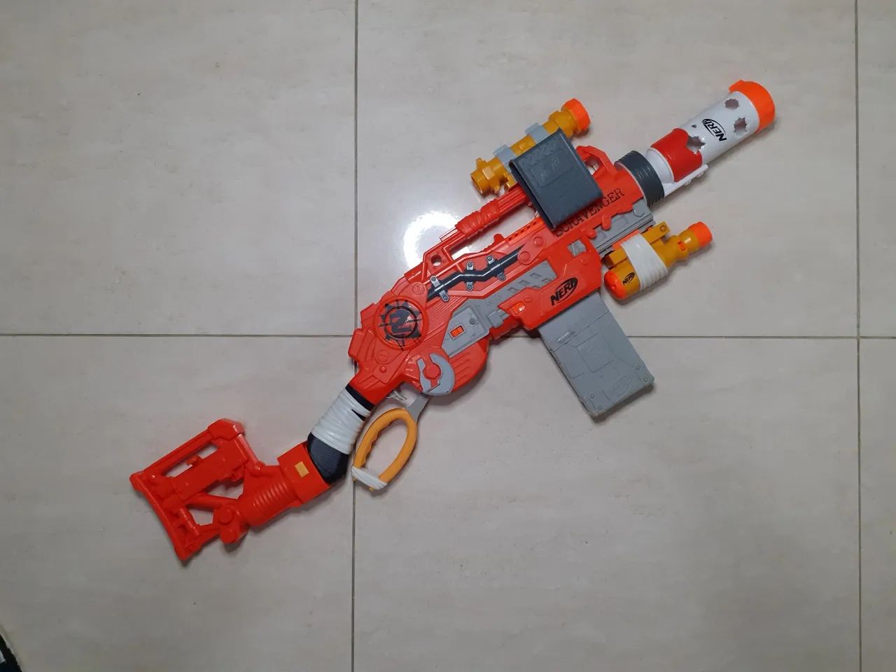 Nerf Zombiestrike Scravenger (Ler descrição) - Brinquedos e Jogos