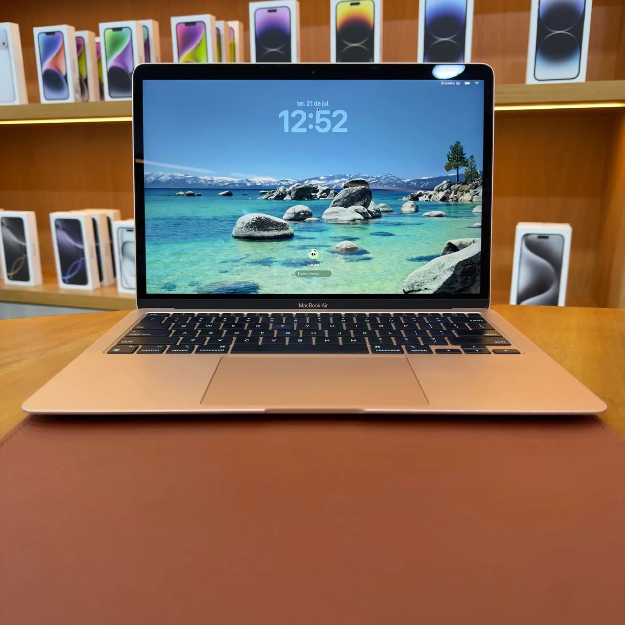 MACBOOK AIR M1 ROSA 13 POL. 8GB RAM 256 SSD - OPORTUNIDADE  - Foto 2