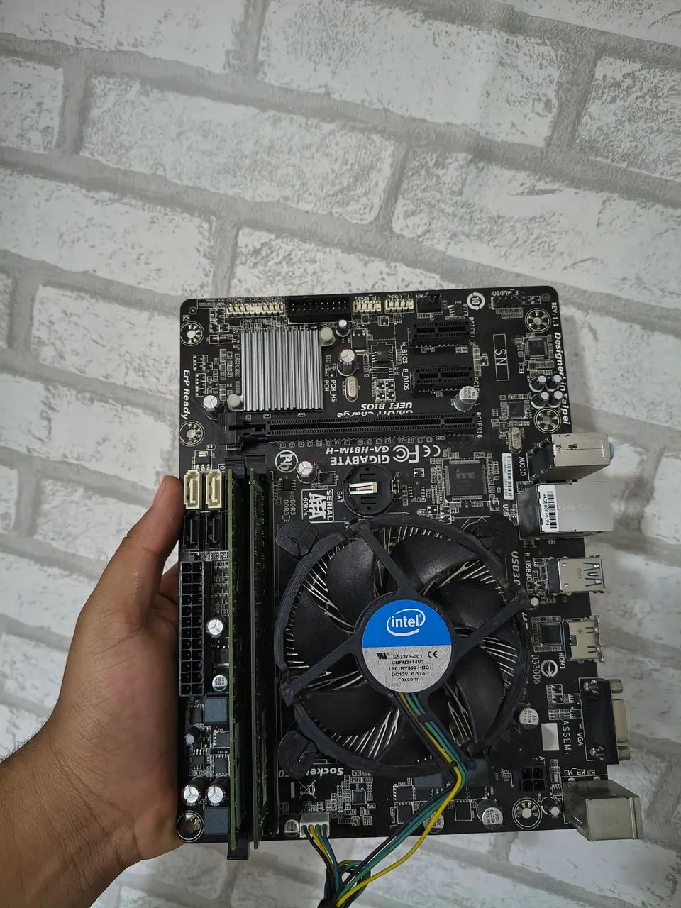 Kit placa mãe i7 4th+ 8 GB - Foto 3