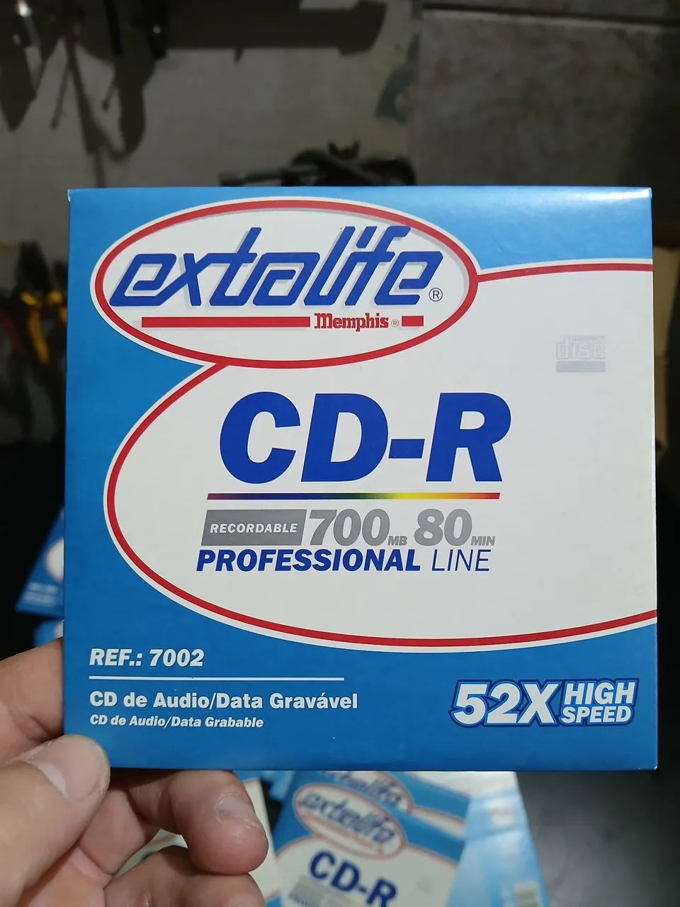 CD ou cd-r virgem para gravação de áudio  - Foto 2
