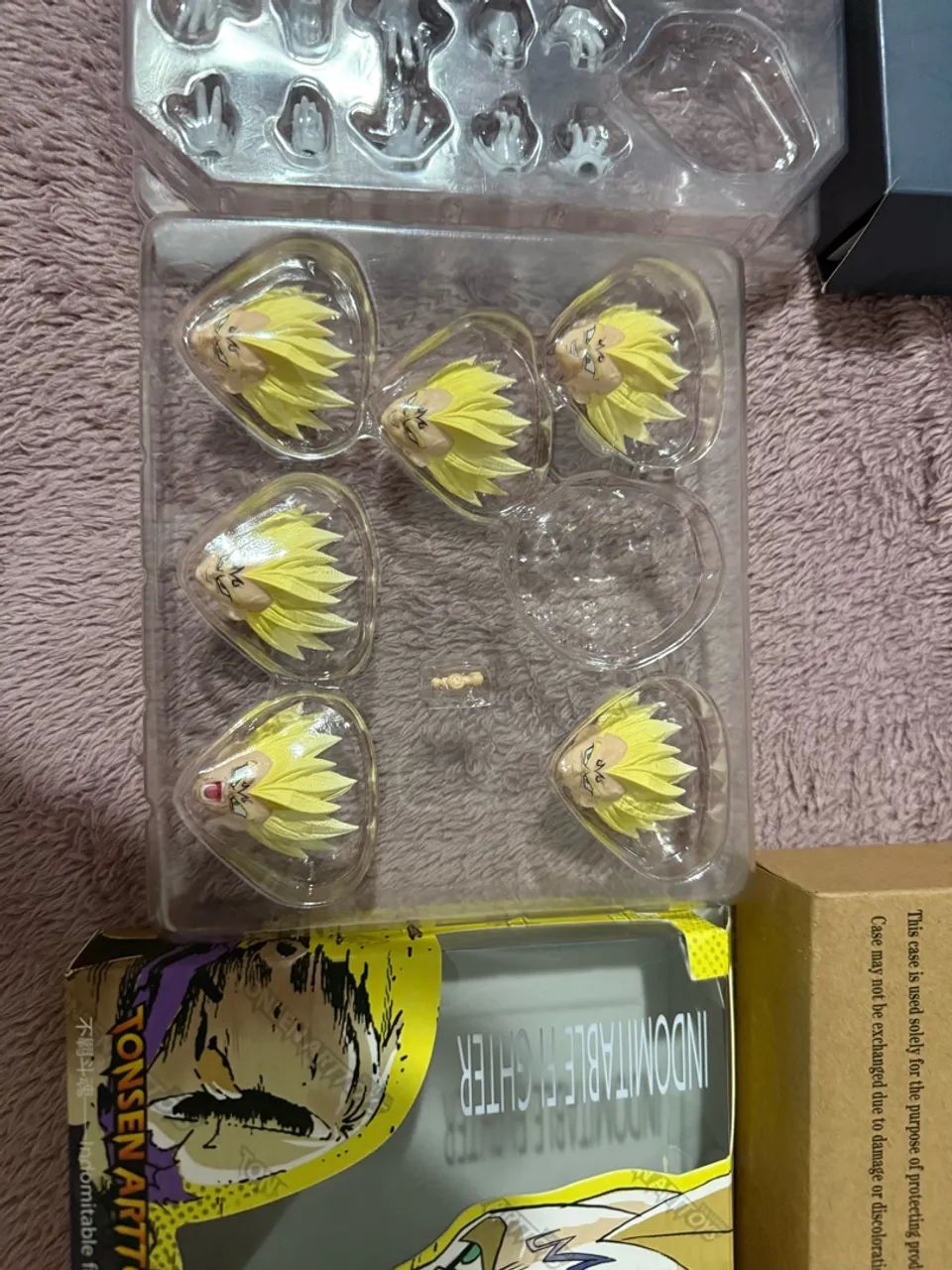 Action figure Majin vegeta Black hole + head tonsen - Foto 3
