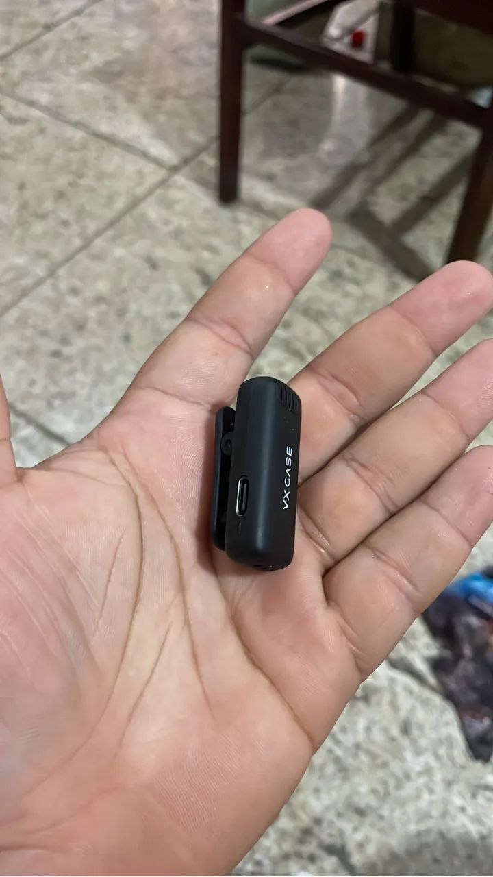 Microfone de Lapela Bluetooth  - Foto 4