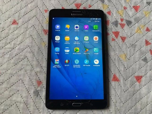 Tablet Samsung SM T285M - Entrada Chip 4G - R$ 150,00 