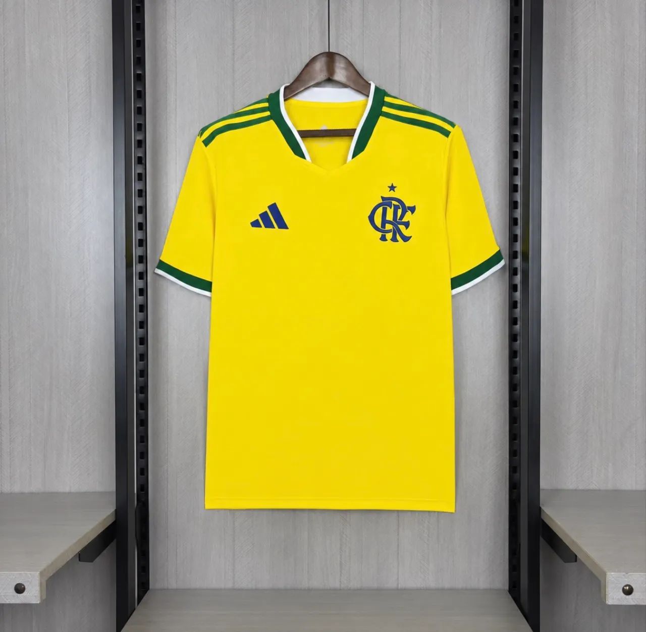 Camisa Flamengo amarela 1.1 PREMIUM - Foto 2