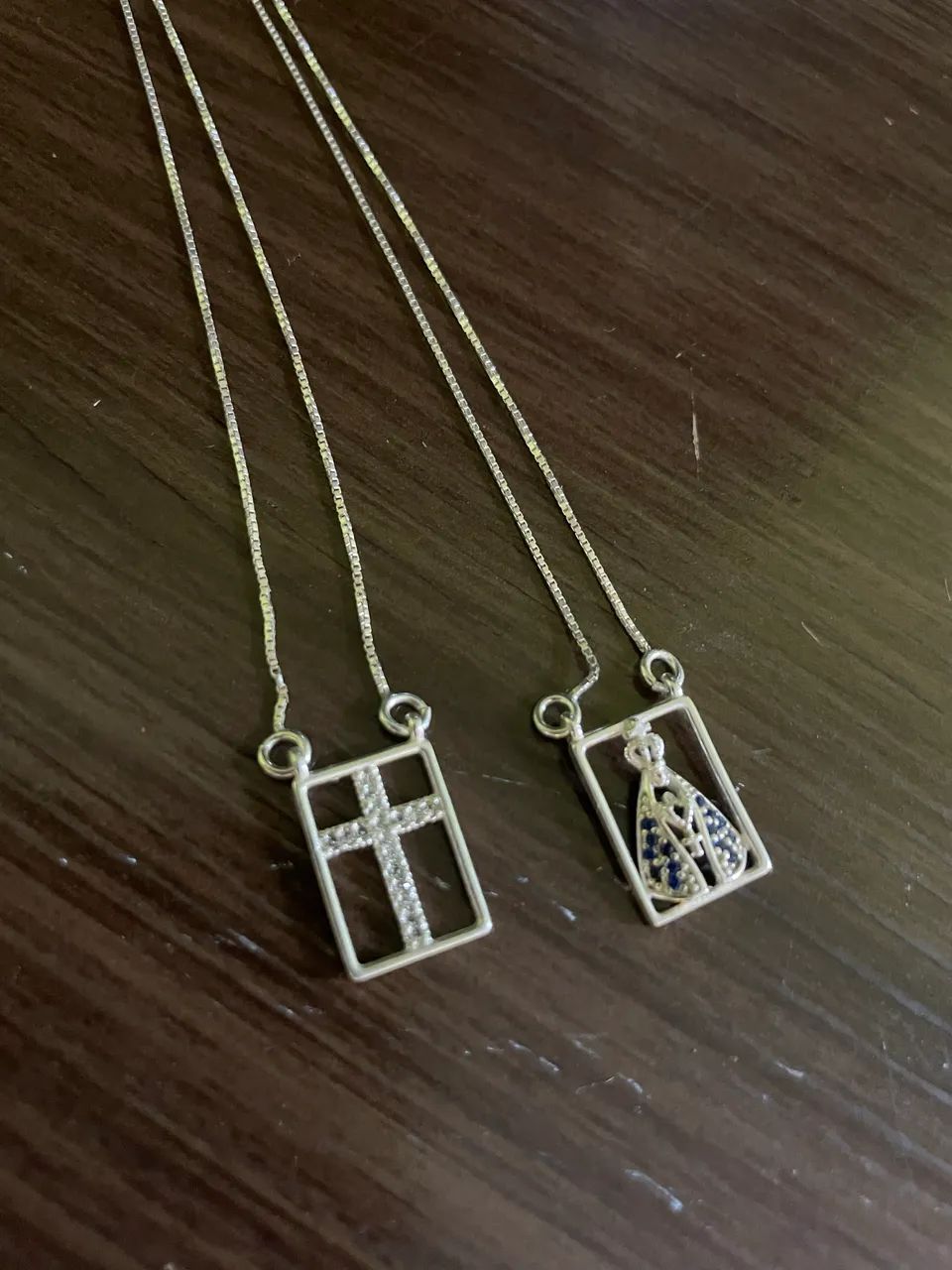 Escapulário prata 925 - Foto 2