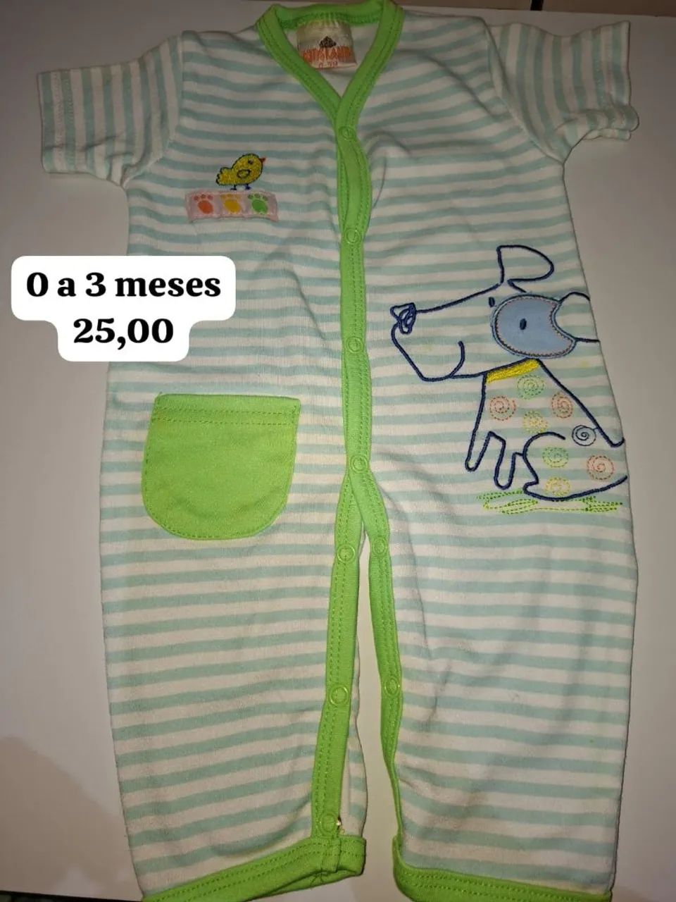 Macacão 0 a 3 meses