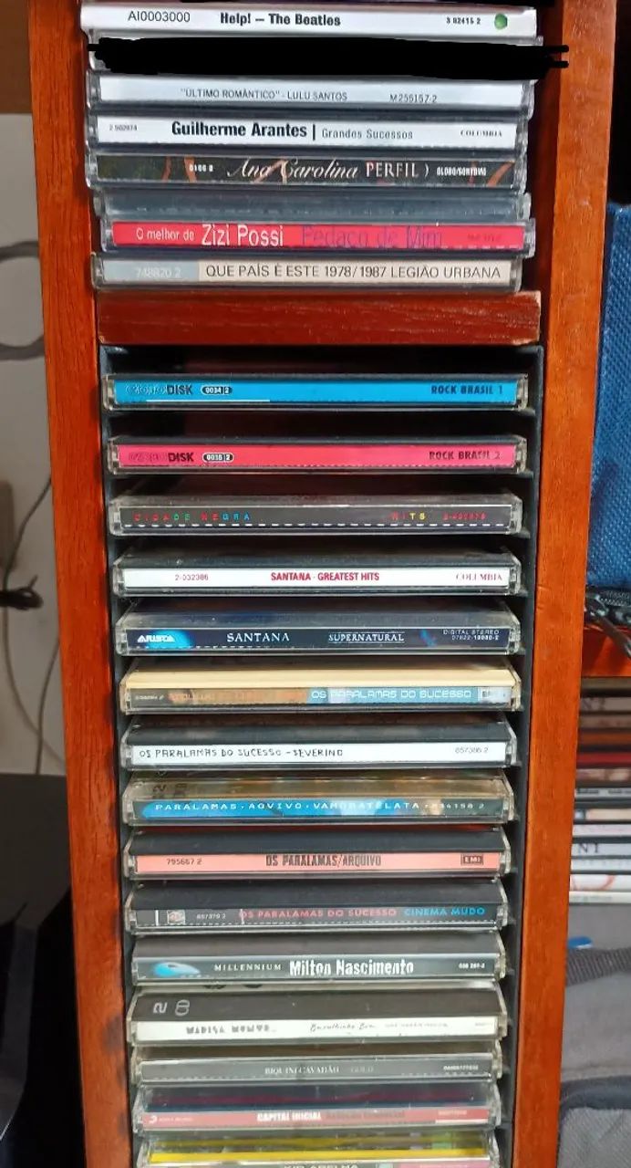 Coleção de CDs