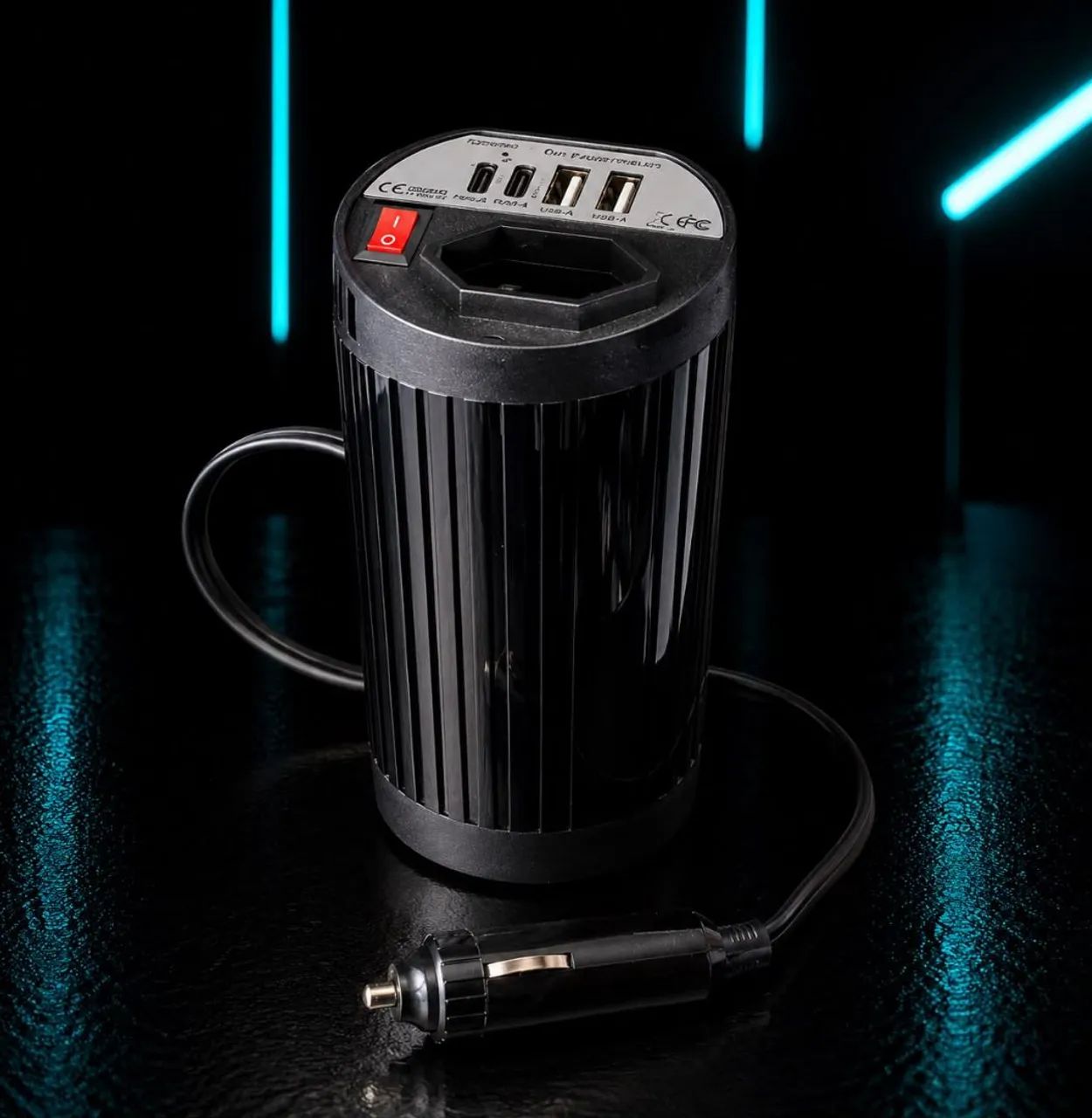 INVERSOR AUTOMOTIVO 12V PARA 220V - Foto 2