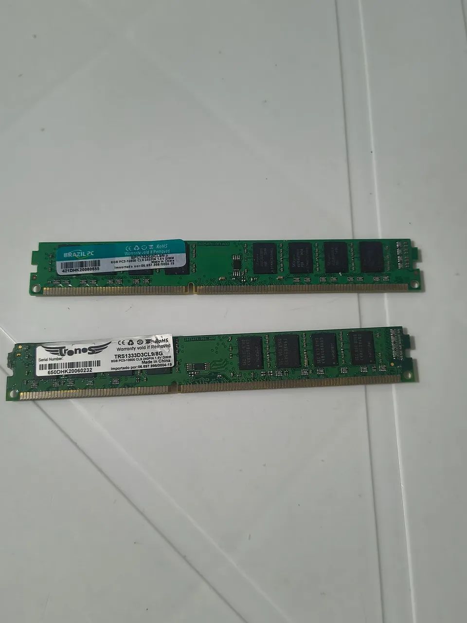 2 Memórias Ram ddr3 2x8gb - Foto 2