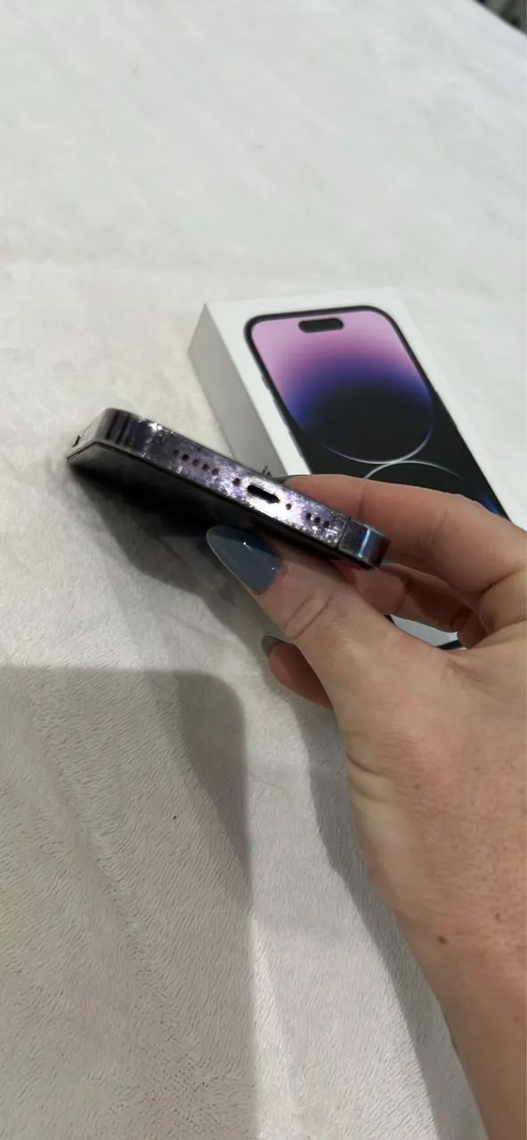 iPhone 14 Pro 256gb roxo - Foto 5