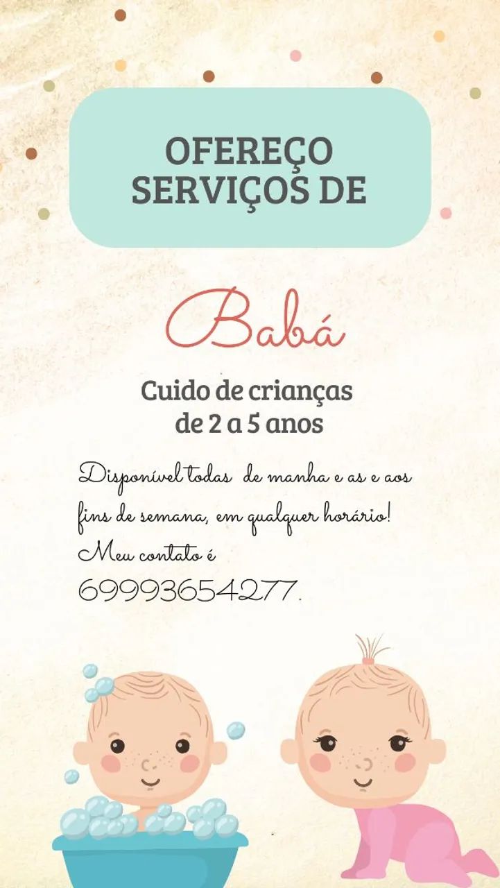 Baba disponível 